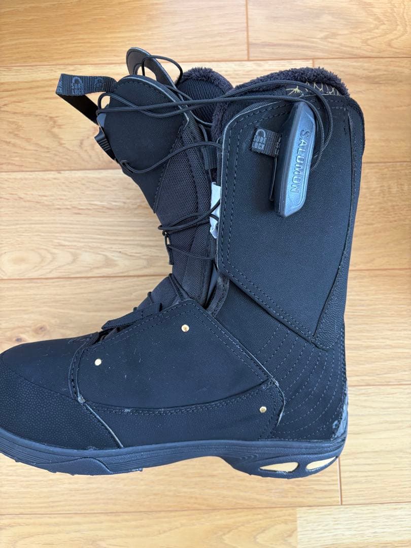 サロモン　スノーボードブーツ 女性用 ブラック　23.5