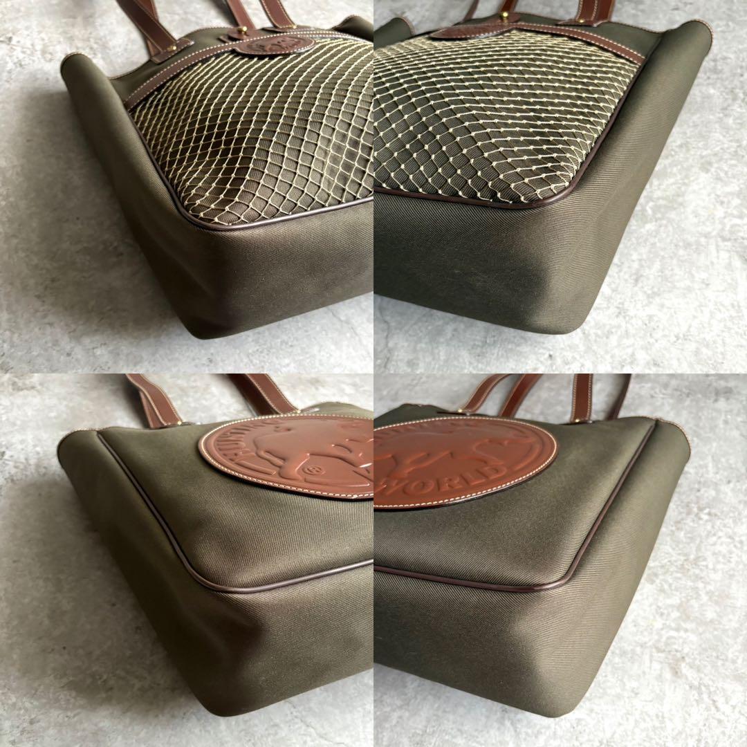 【極美品】HUNTING WORLD サファリ トゥデイ トートバッグ