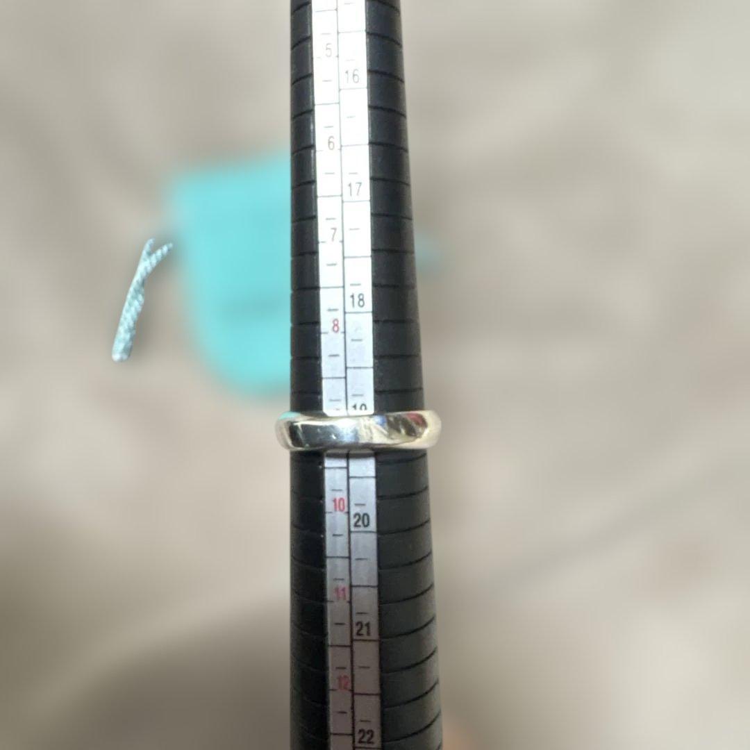 Tiffany & Co. ナイフエッジリング ポーチ付き19号
