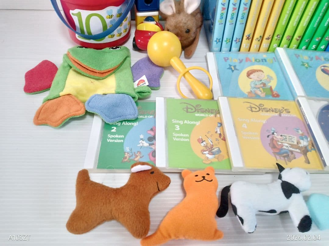 DWE ディズニー英語　ストレートプレイDVD プレイアロング シングアロング