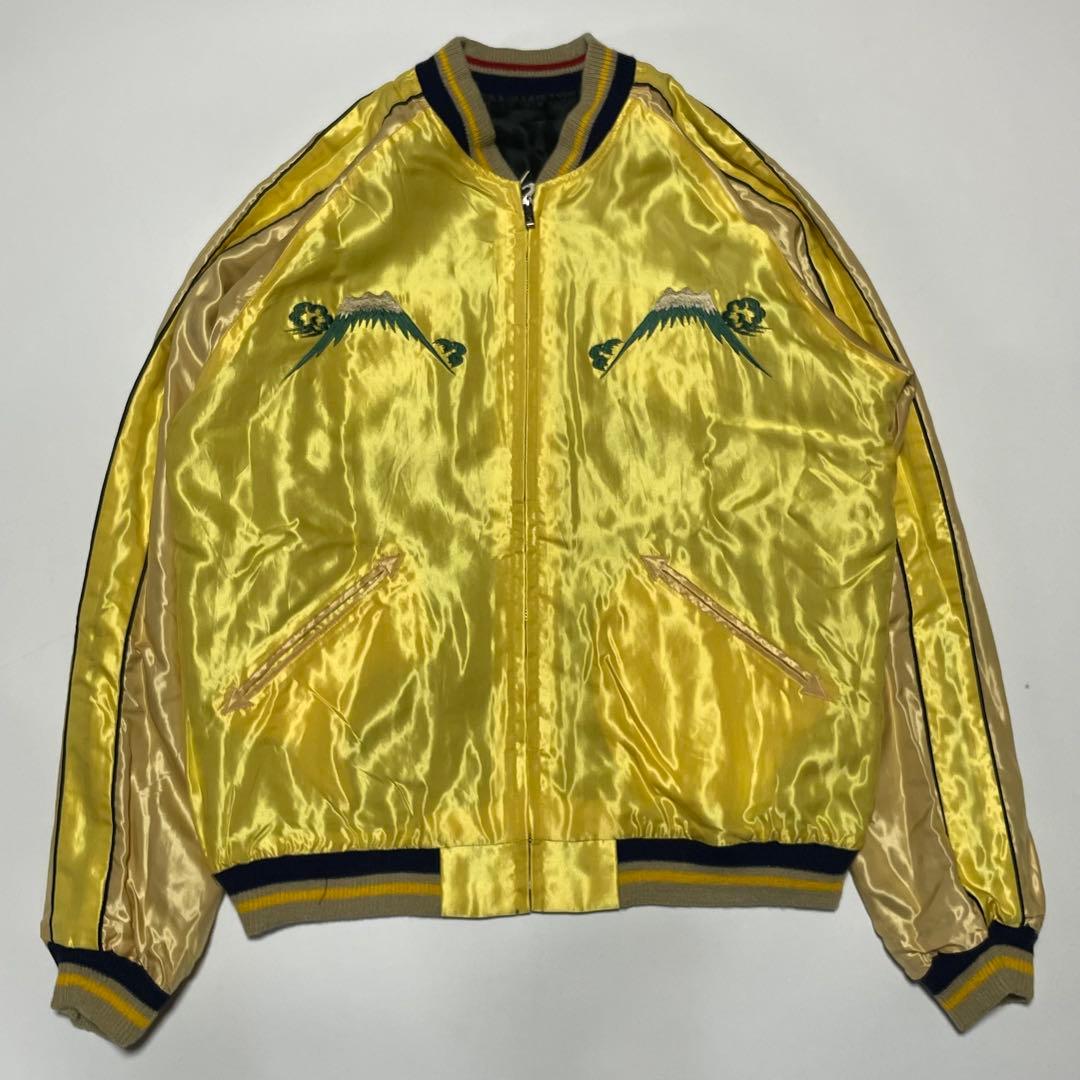 極美品/渋谷龍太着用　テーラー東洋　スカジャン　白虎　タイガー　リバーシブル　L