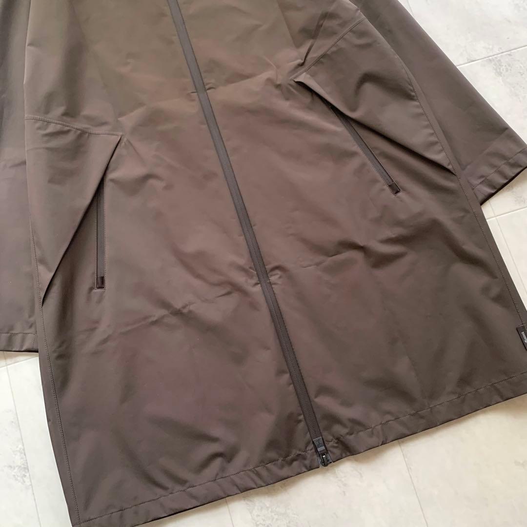 美品♡ ヘルノ ラミナー ゴアテックス ナイロン コート フード ブラウン 42