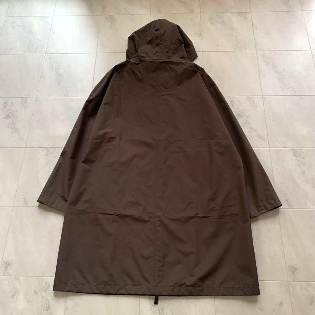美品♡ ヘルノ ラミナー ゴアテックス ナイロン コート フード ブラウン 42