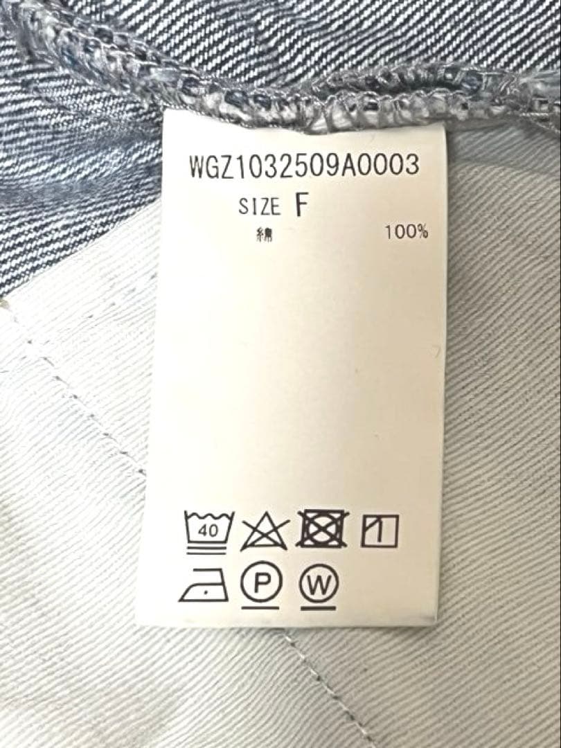 ✨美品✨ウィムガゼットWhim Gazette デニムオールインワン2( F )