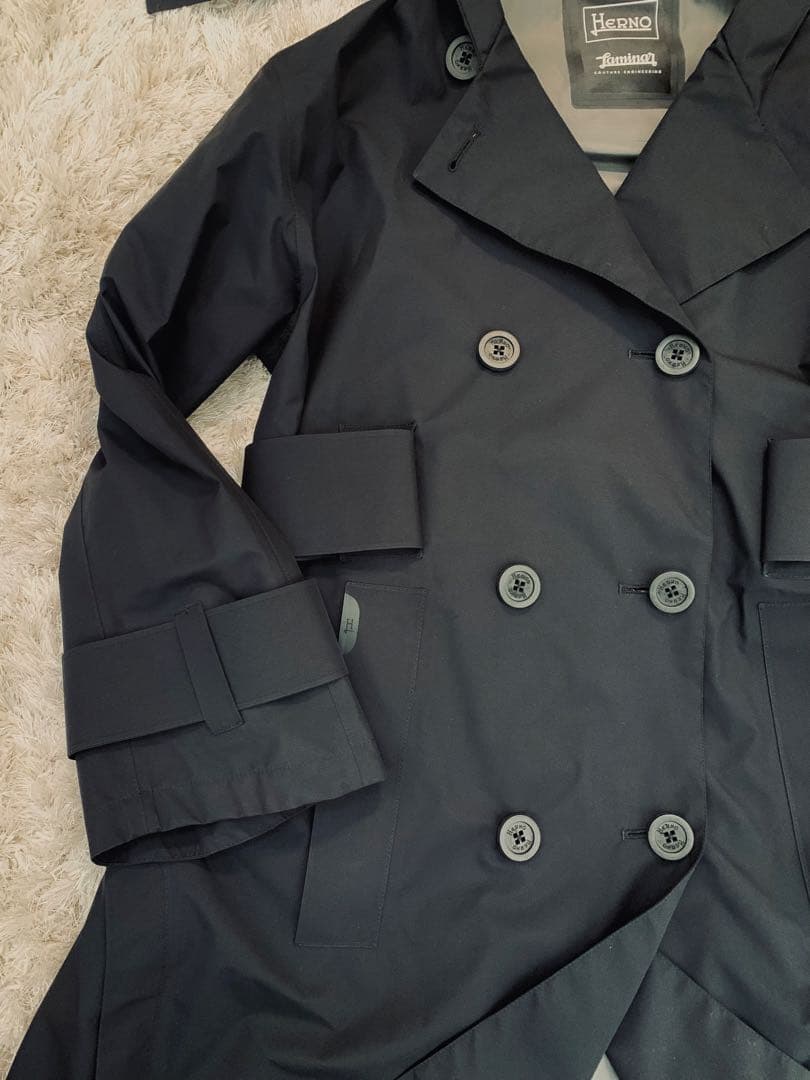 HERNO Laminar フーディートレンチコート GORE-TEX 40 M