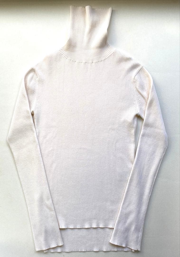 Deuxieme Classe TEX リブタートルネックプルオーバー