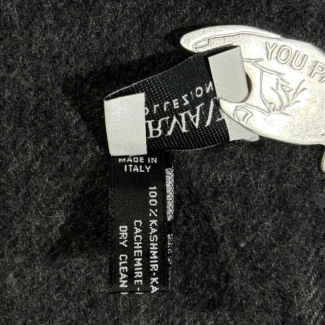 【未使用品】イタリア製 ジョルジオアルマーニ カシミヤ マフラー コルツォーニ