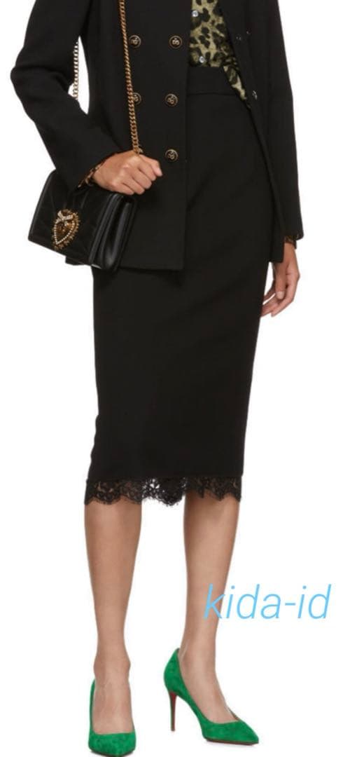 Dolce & Gabbana / ブラック タイトスカート