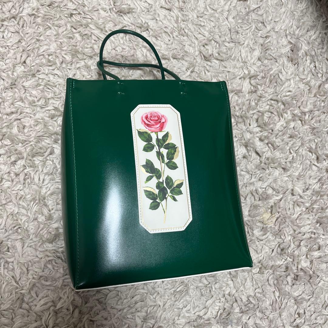 ルルメリーのバッグ　グリーン