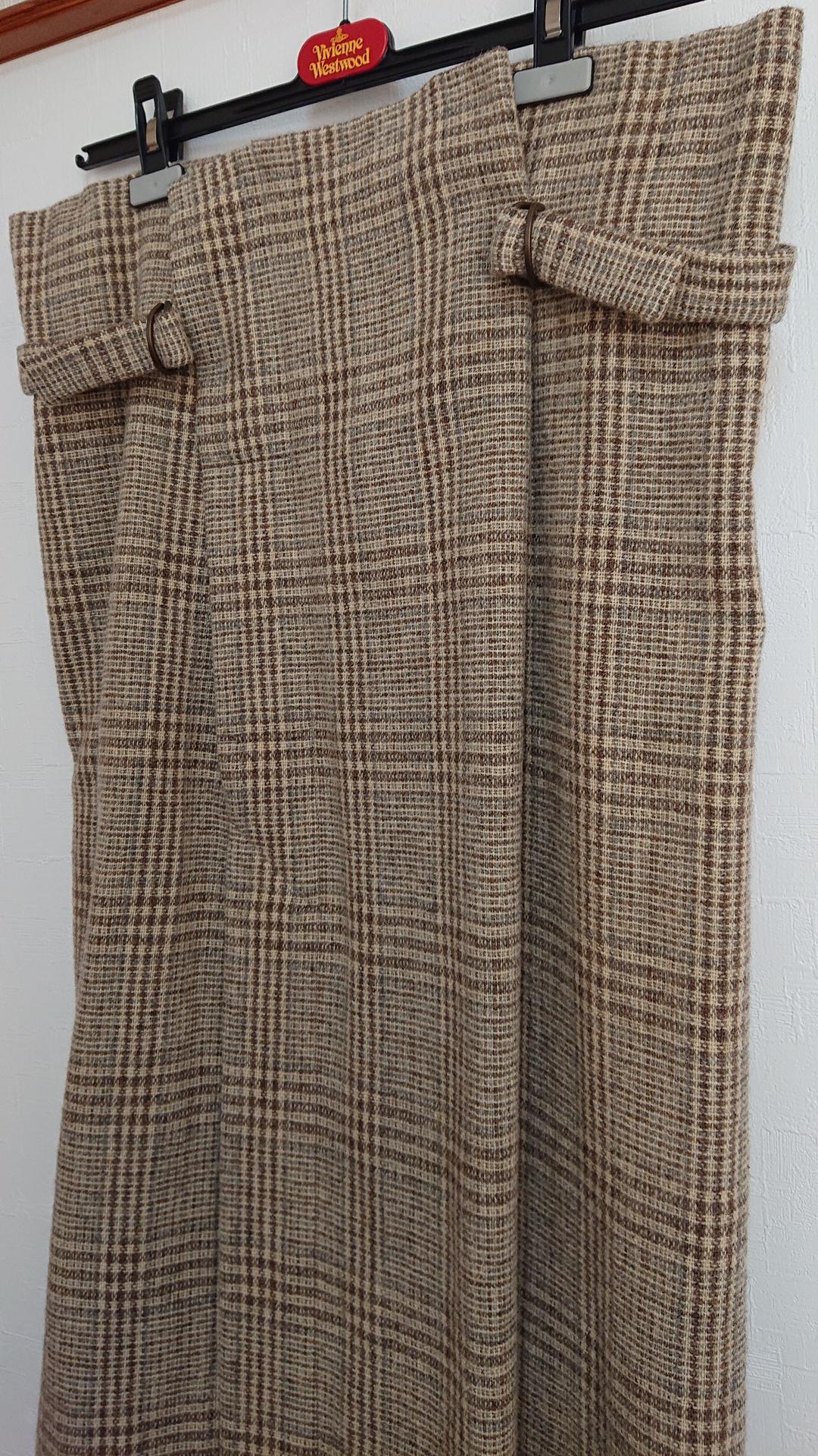 タグ付き☆ヴィヴィアンウエストウッド☆インポート☆チェックスカート