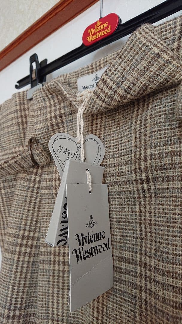 タグ付き☆ヴィヴィアンウエストウッド☆インポート☆チェックスカート
