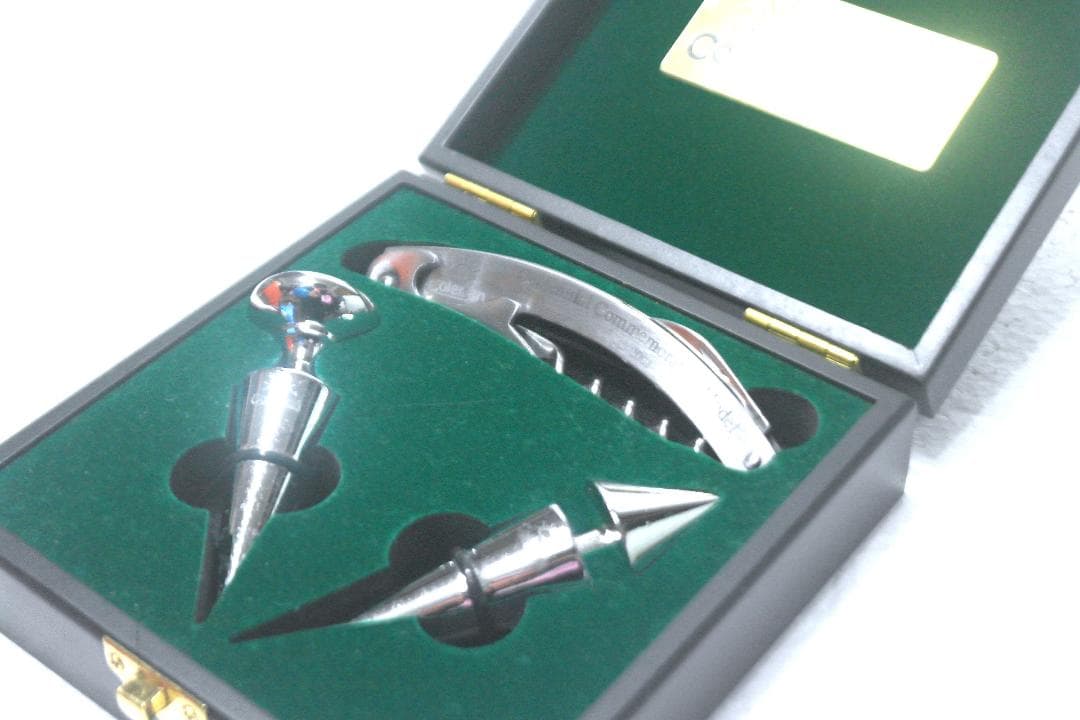 コールマン（Coleman）100周年記念 ワインオープナーとキャップ 栓