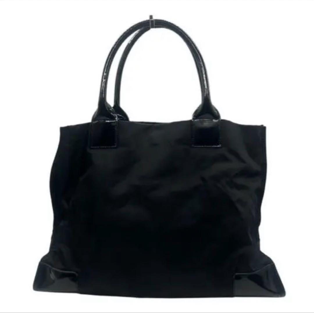 Tory Burch トリーバーチ エラ トート 大容量 ブラック 肩掛け可