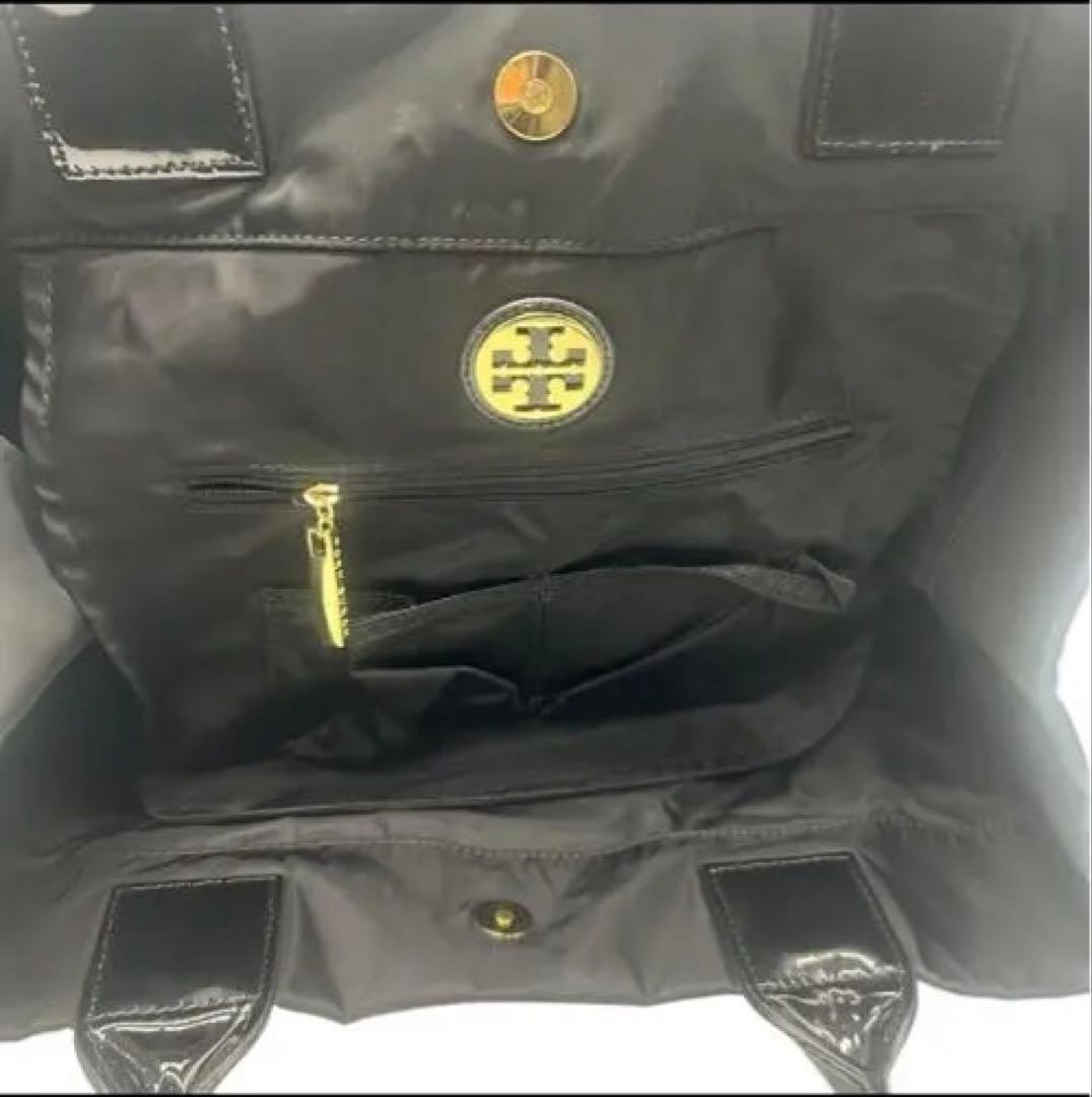 Tory Burch トリーバーチ エラ トート 大容量 ブラック 肩掛け可