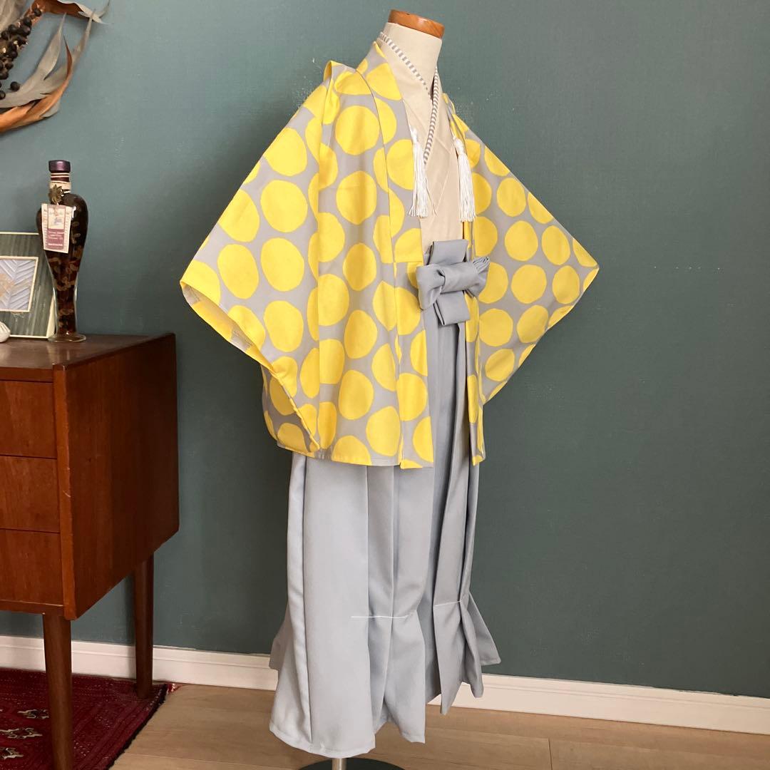 【再販 各サイズ1着】着物と袴　男の子　110-120㎝