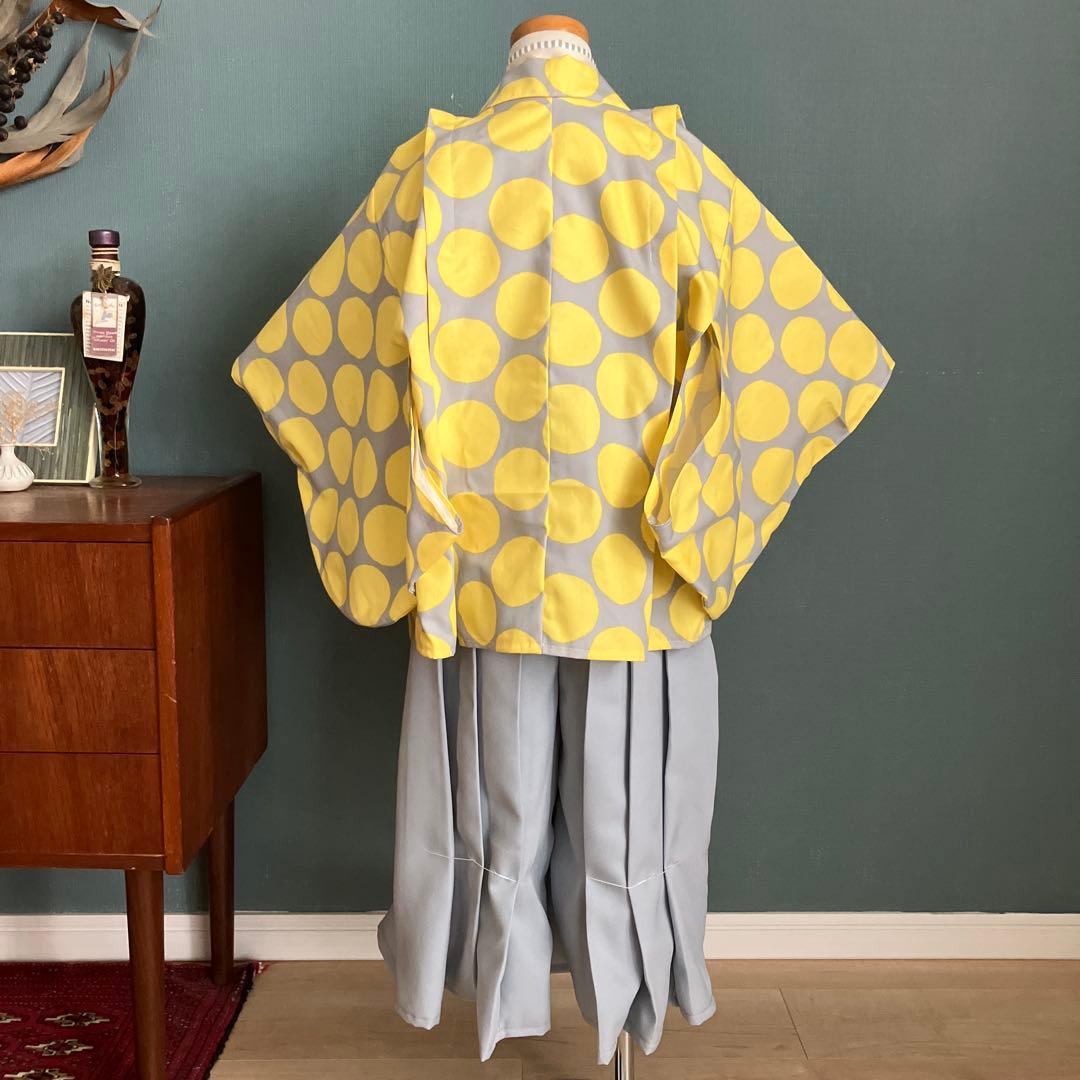 【再販 各サイズ1着】着物と袴　男の子　110-120㎝