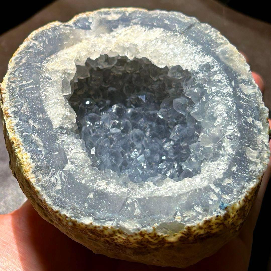 ☆別格高級品！水晶　アゲート　クラスター　原石　ドーム　置物　福運大黒秘宝⑤