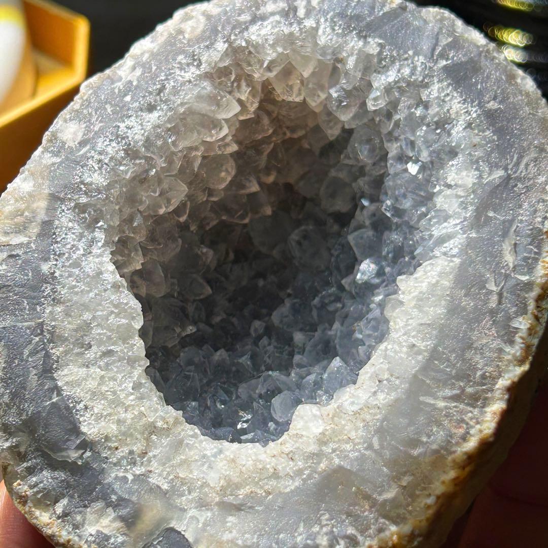 ☆別格高級品！水晶　アゲート　クラスター　原石　ドーム　置物　福運大黒秘宝⑤