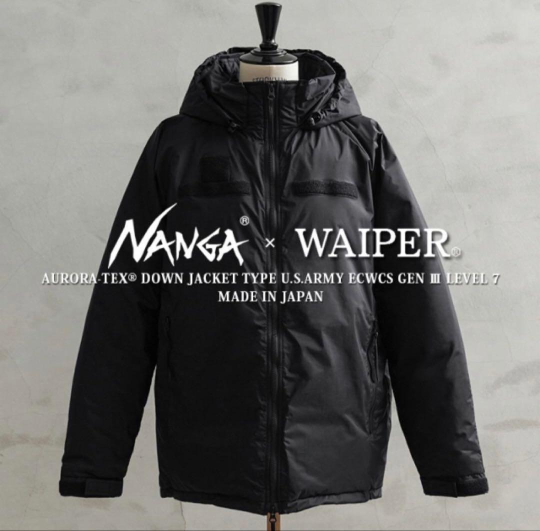 NANGA waiper ブラック ecwcs