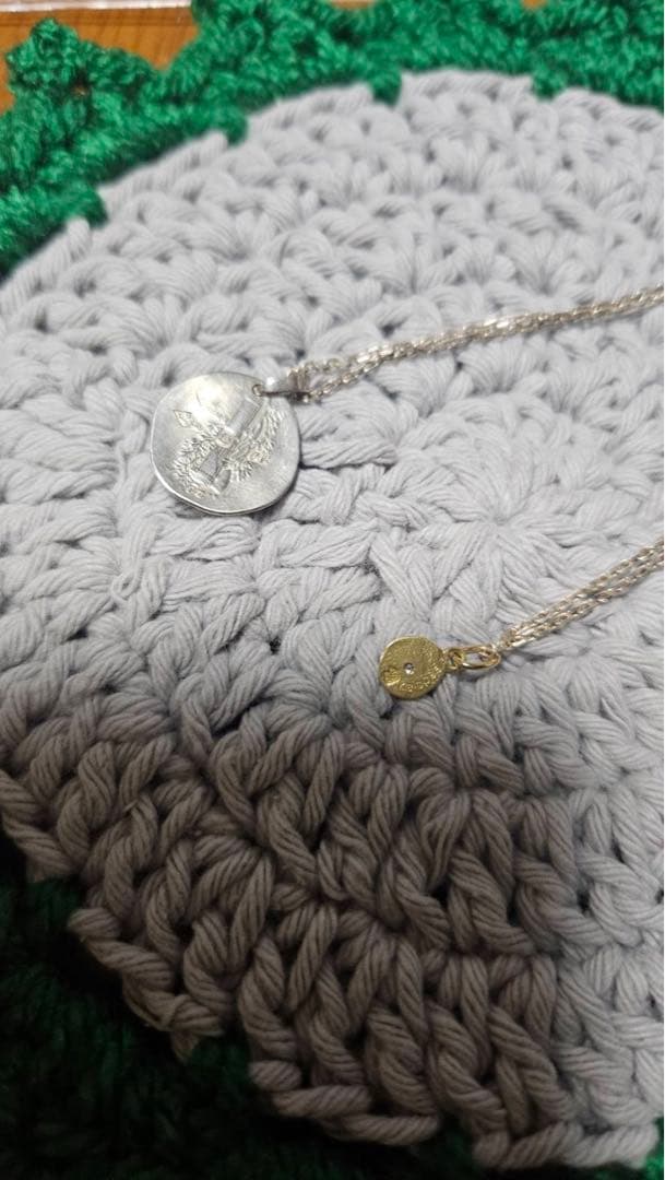 リバティヘッドネックレス シルバー/K18 シンパシーオブソウル