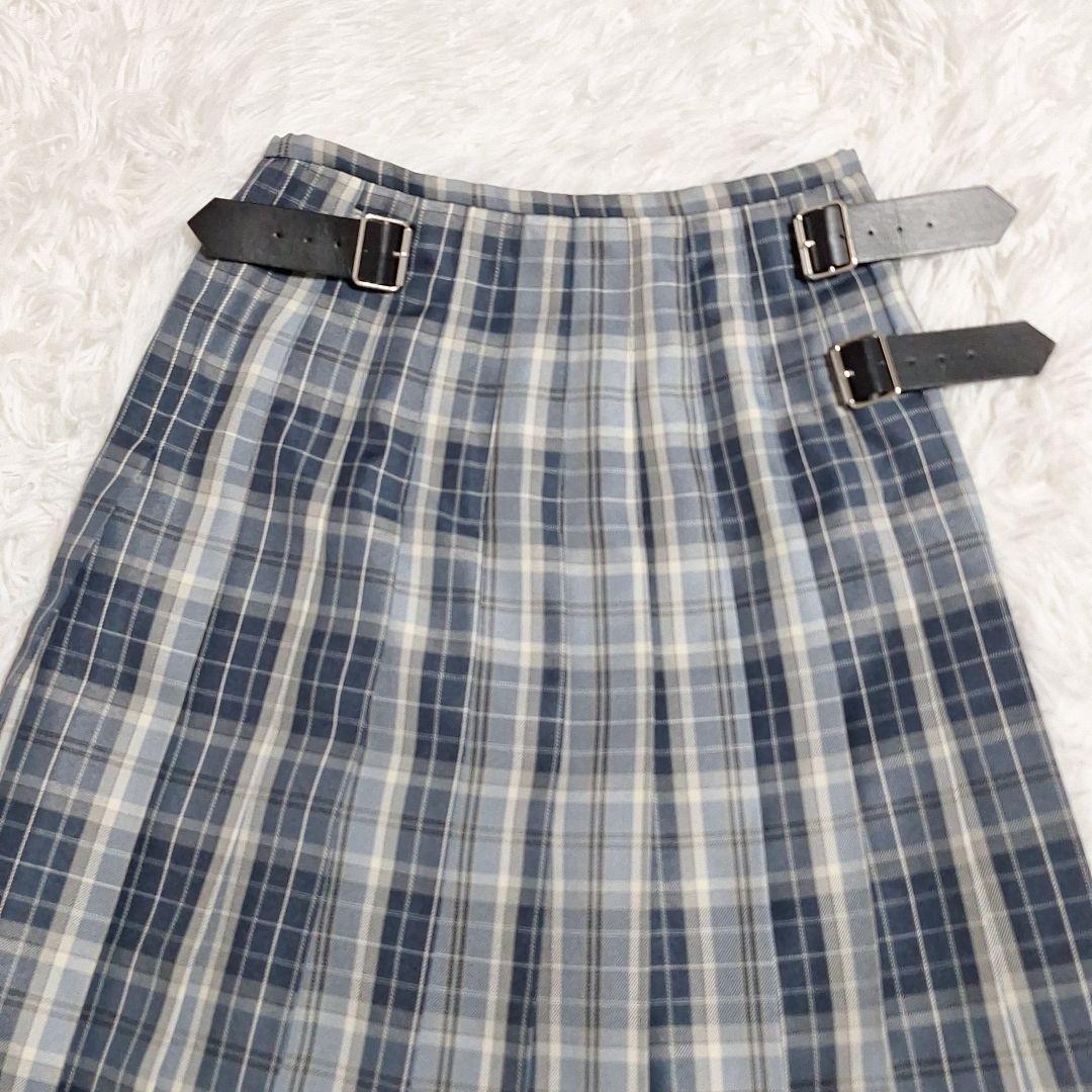 INTER FACTORY　サイドベルトロングプリーツスカート さいとうなる