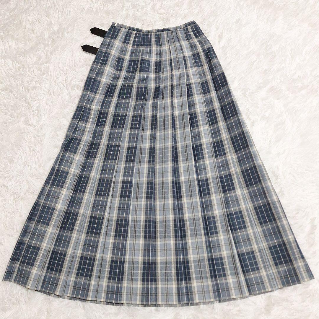 INTER FACTORY　サイドベルトロングプリーツスカート さいとうなる