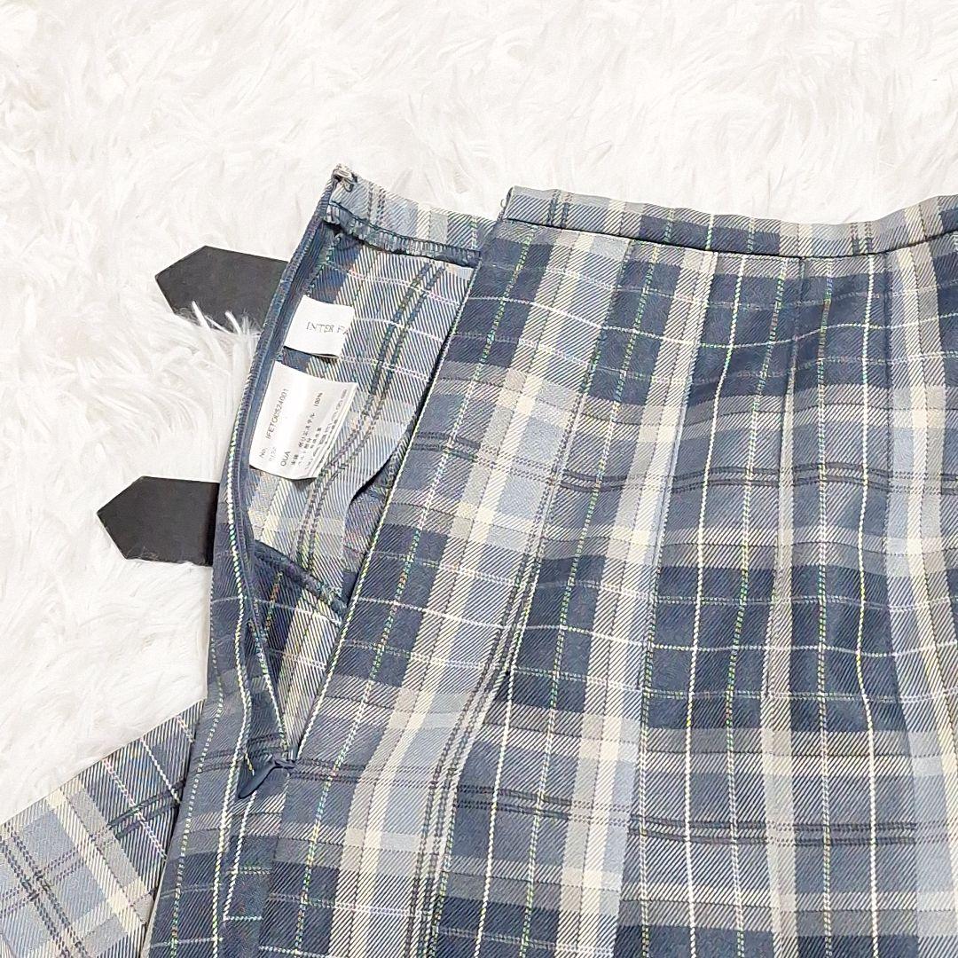 INTER FACTORY　サイドベルトロングプリーツスカート さいとうなる