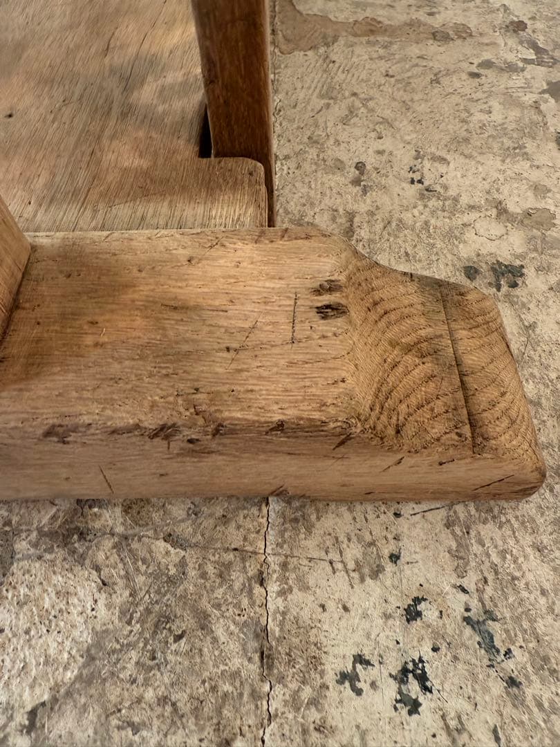 ビンテージ　ゲートレッグテーブル ドロップリーフテーブル 剥離