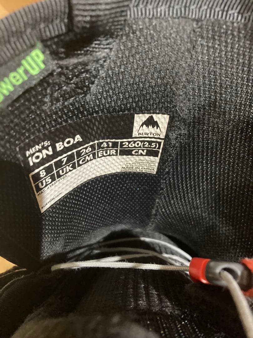い*ぴ様 Burton ION サイズ8 （26.0）　ダブルBoA