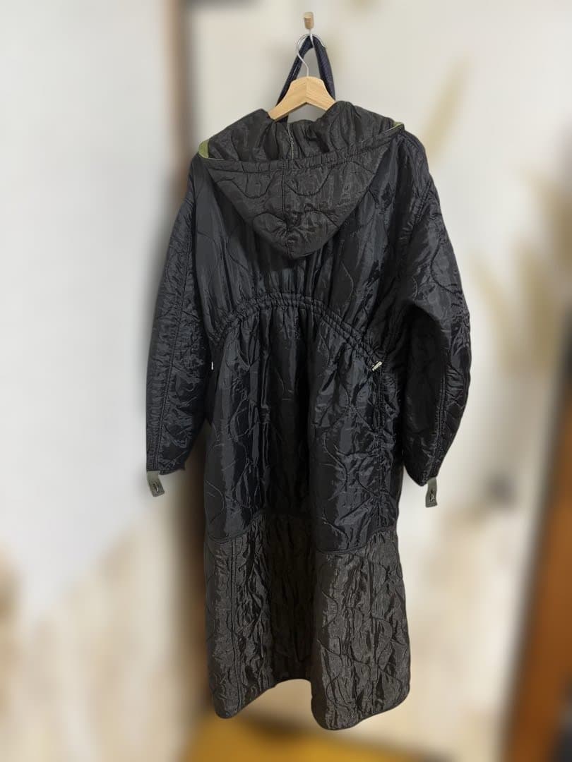 【THETINYSHOPbyMORI】 リメイク軍物ライナー　キルティングコート