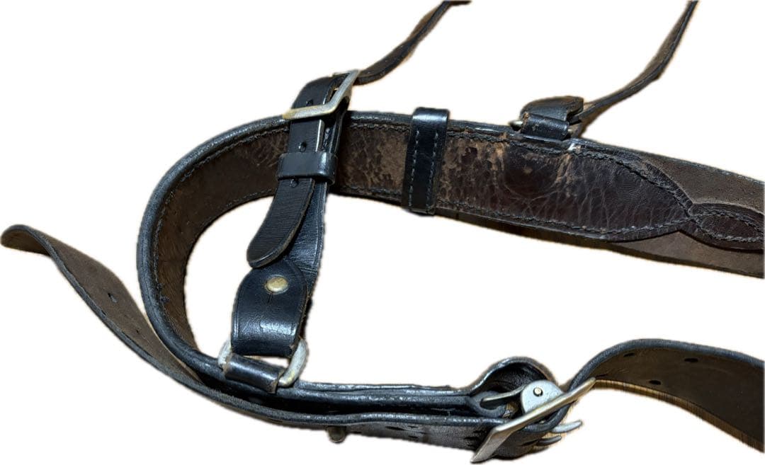 旧型 帯革 50mm幅 昭和 制服 払い下げ