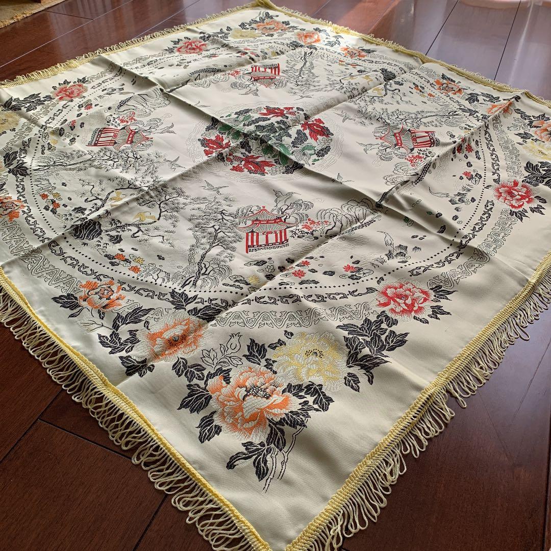 中国刺繍テーブルクロス