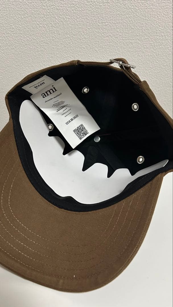 ami paris ブラウン キャップ
