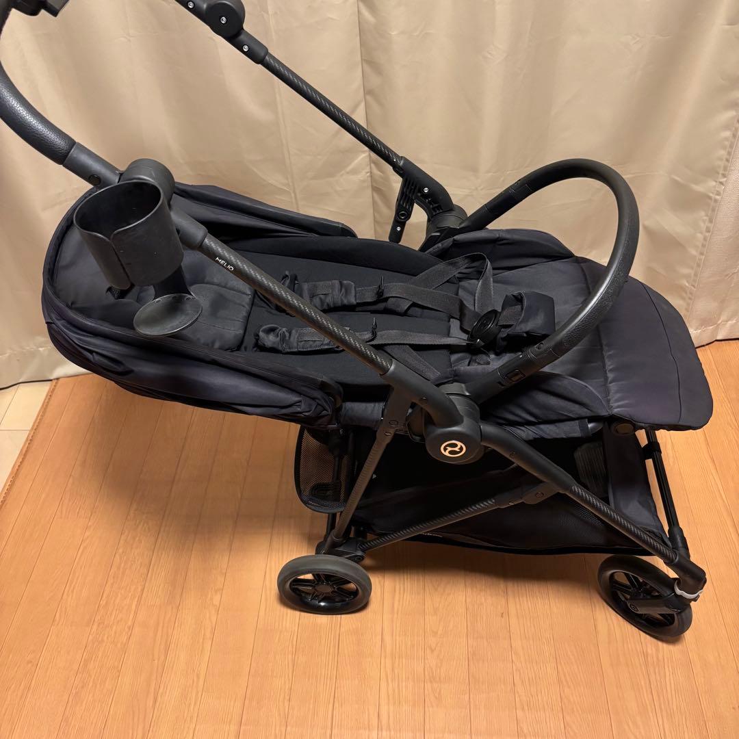 サイベックス メリオカーボン 両対面式ベビーカー 超軽量 2022年 ドリンク付