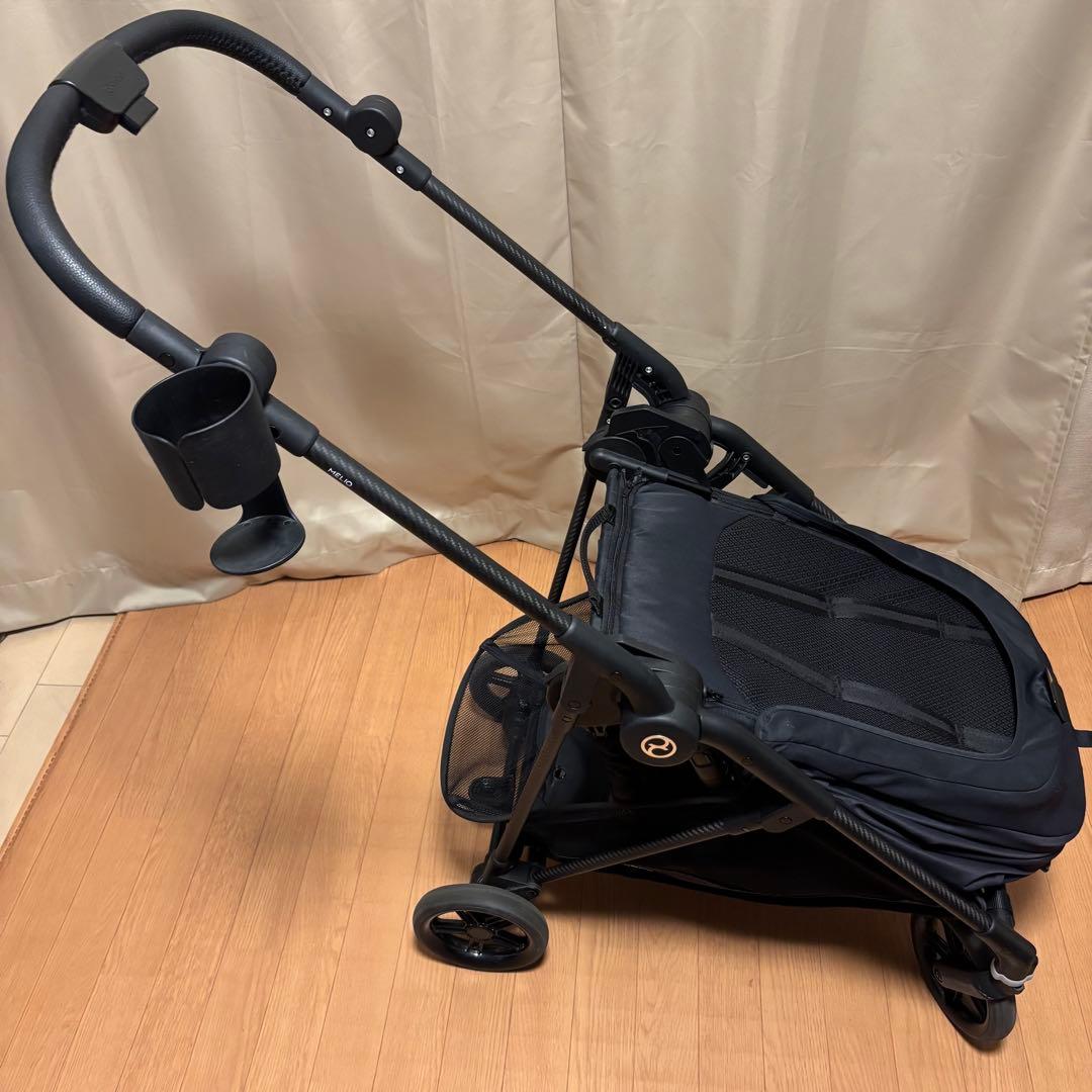 サイベックス メリオカーボン 両対面式ベビーカー 超軽量 2022年 ドリンク付