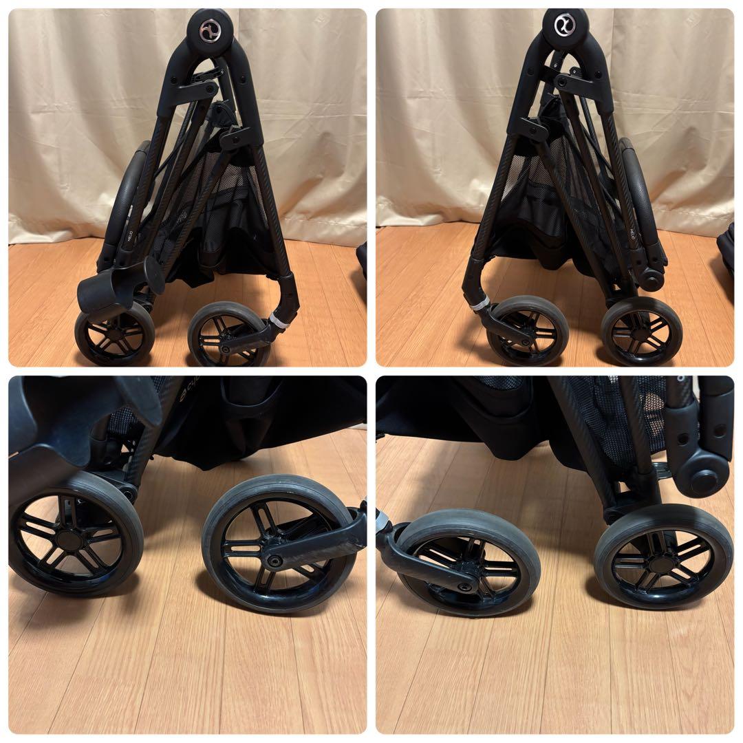 サイベックス メリオカーボン 両対面式ベビーカー 超軽量 2022年 ドリンク付