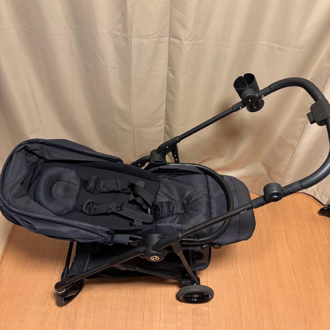 サイベックス メリオカーボン 両対面式ベビーカー 超軽量 2022年 ドリンク付