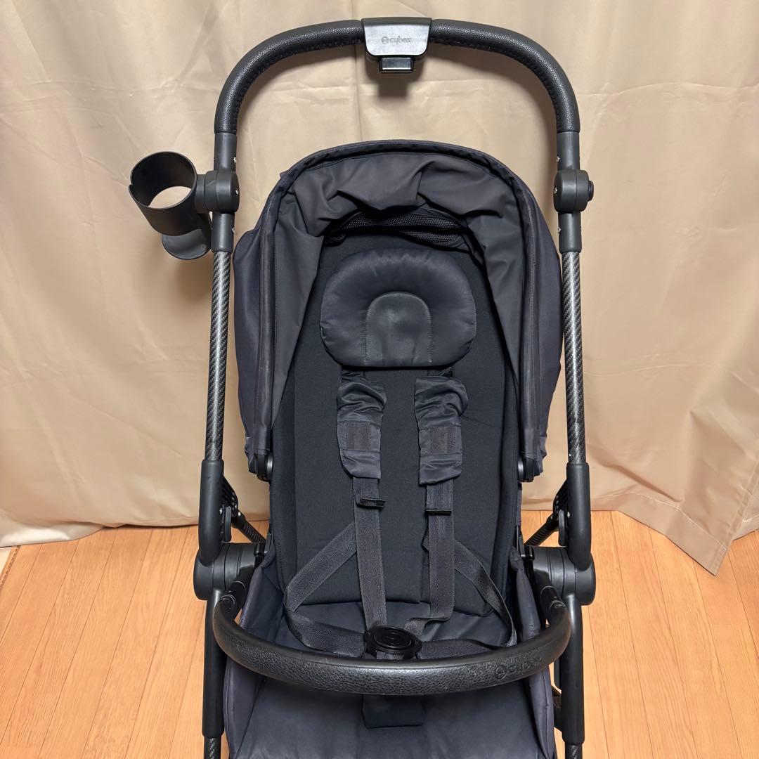サイベックス メリオカーボン 両対面式ベビーカー 超軽量 2022年 ドリンク付