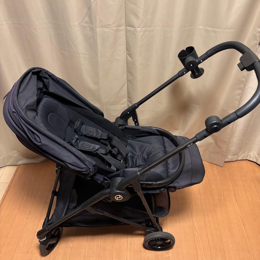 サイベックス メリオカーボン 両対面式ベビーカー 超軽量 2022年 ドリンク付