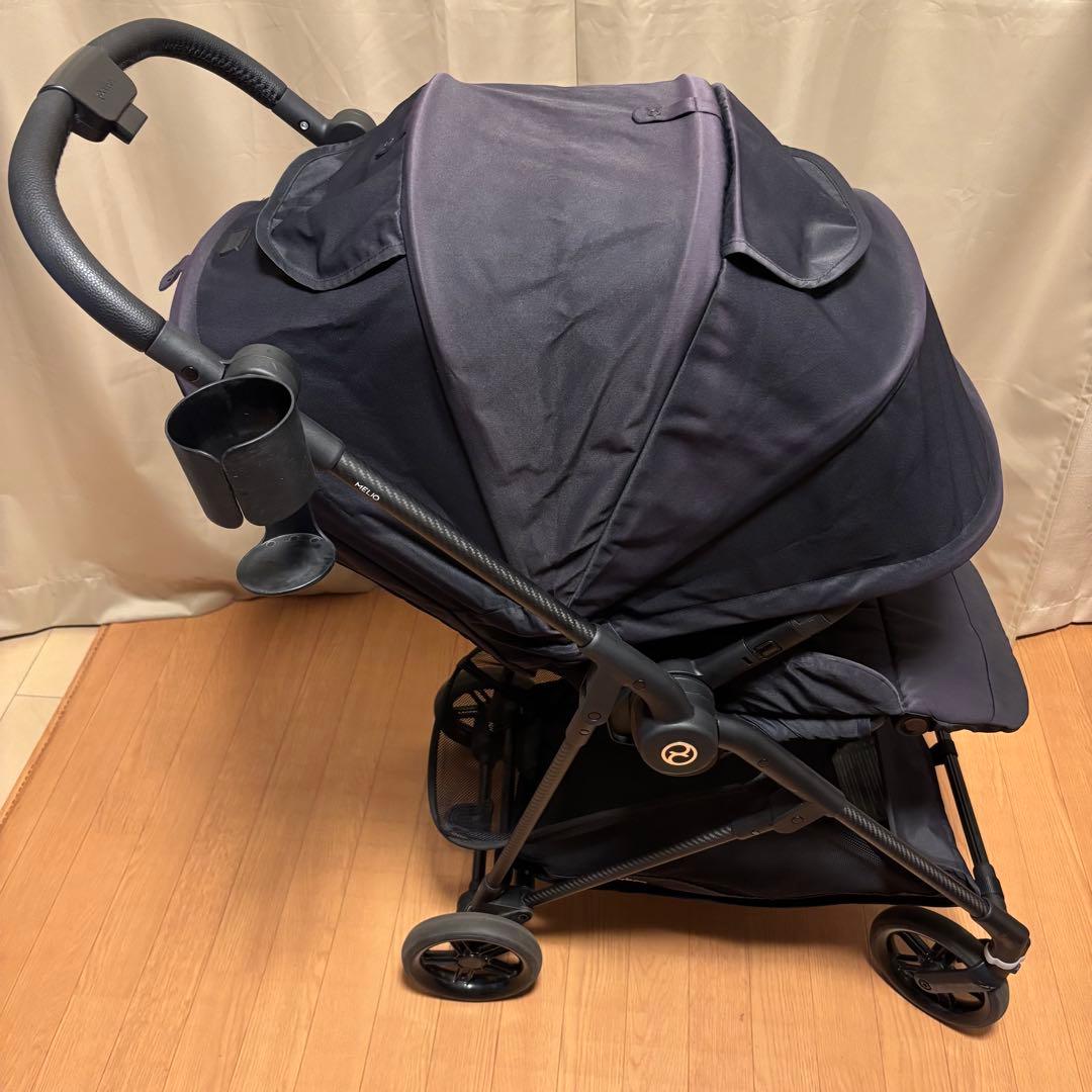 サイベックス メリオカーボン 両対面式ベビーカー 超軽量 2022年 ドリンク付