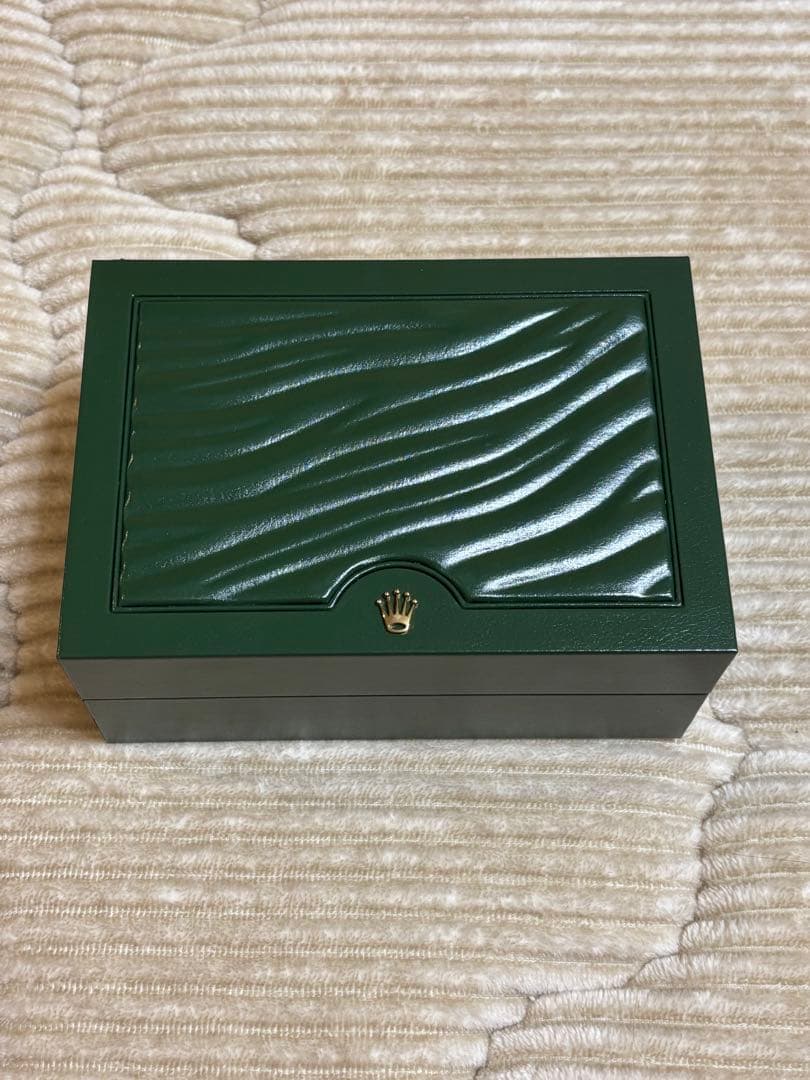 ROLEX Datejust グリーンレザーケース※ギャランティカード付き