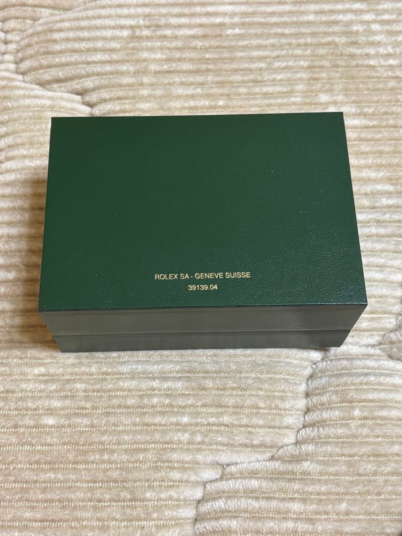 ROLEX Datejust グリーンレザーケース※ギャランティカード付き