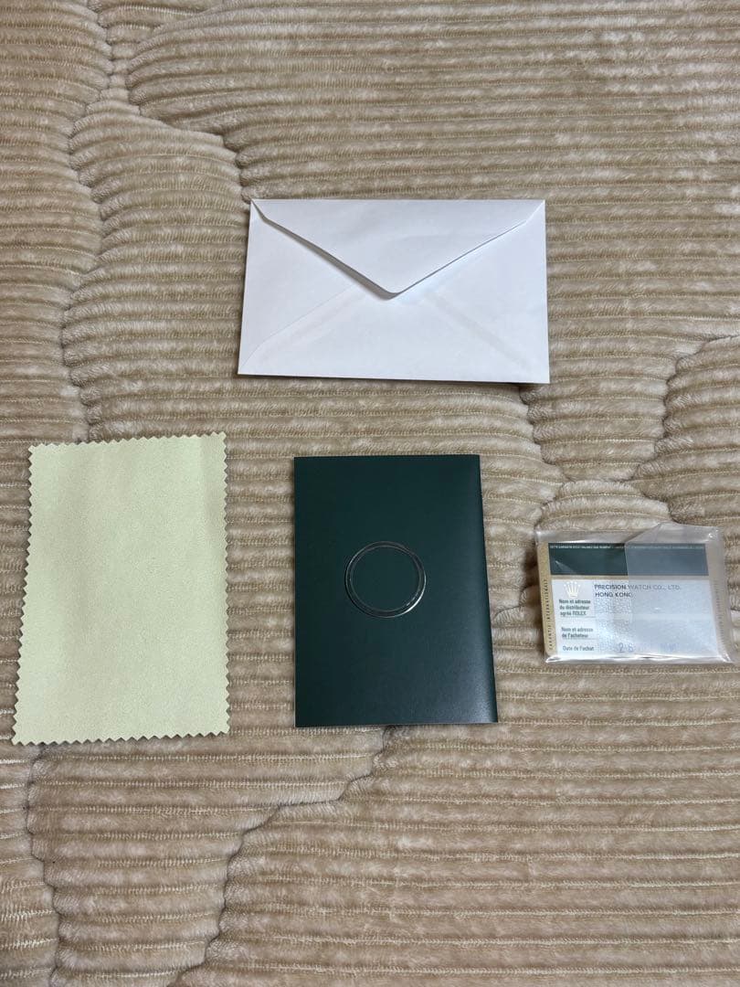 ROLEX Datejust グリーンレザーケース※ギャランティカード付き