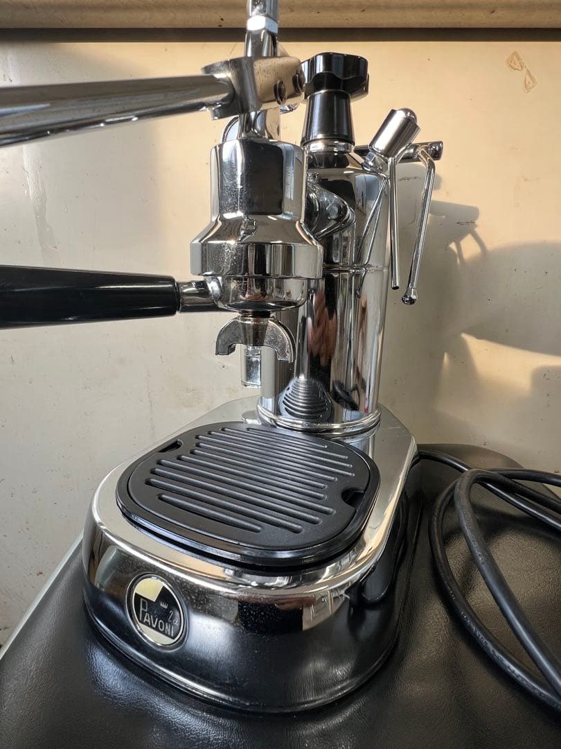 la pavoni エスプレッソマシン 美品圧力計付き