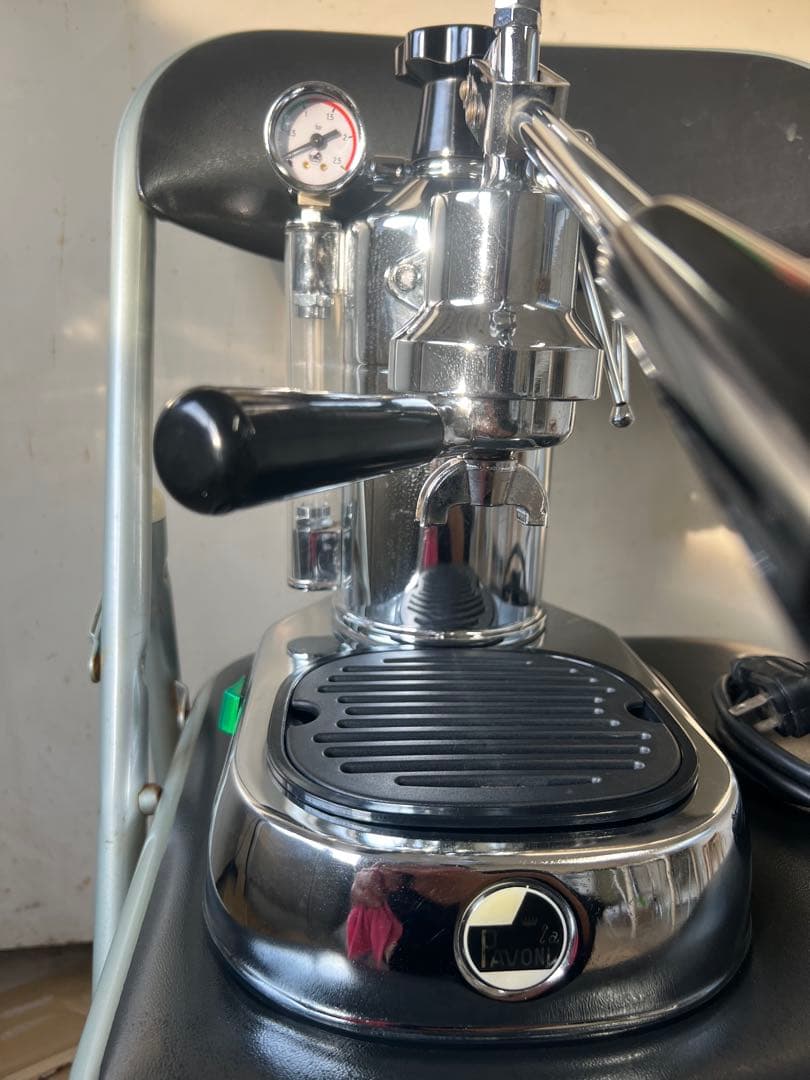 la pavoni エスプレッソマシン 美品圧力計付き