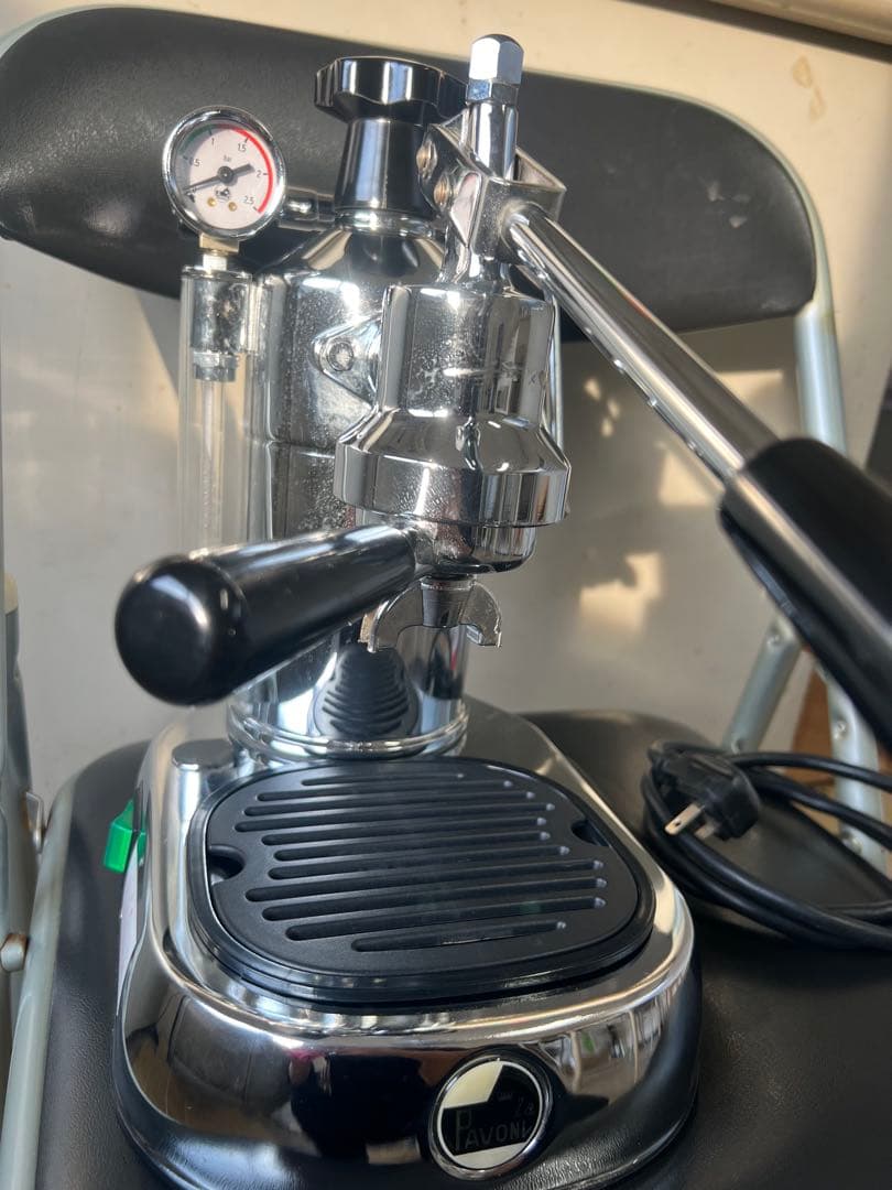 la pavoni エスプレッソマシン 美品圧力計付き