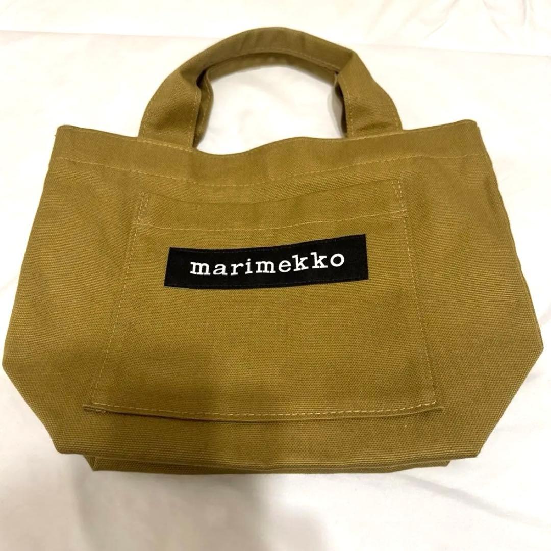 【日本限定】marimekko カーキ トートバッグ