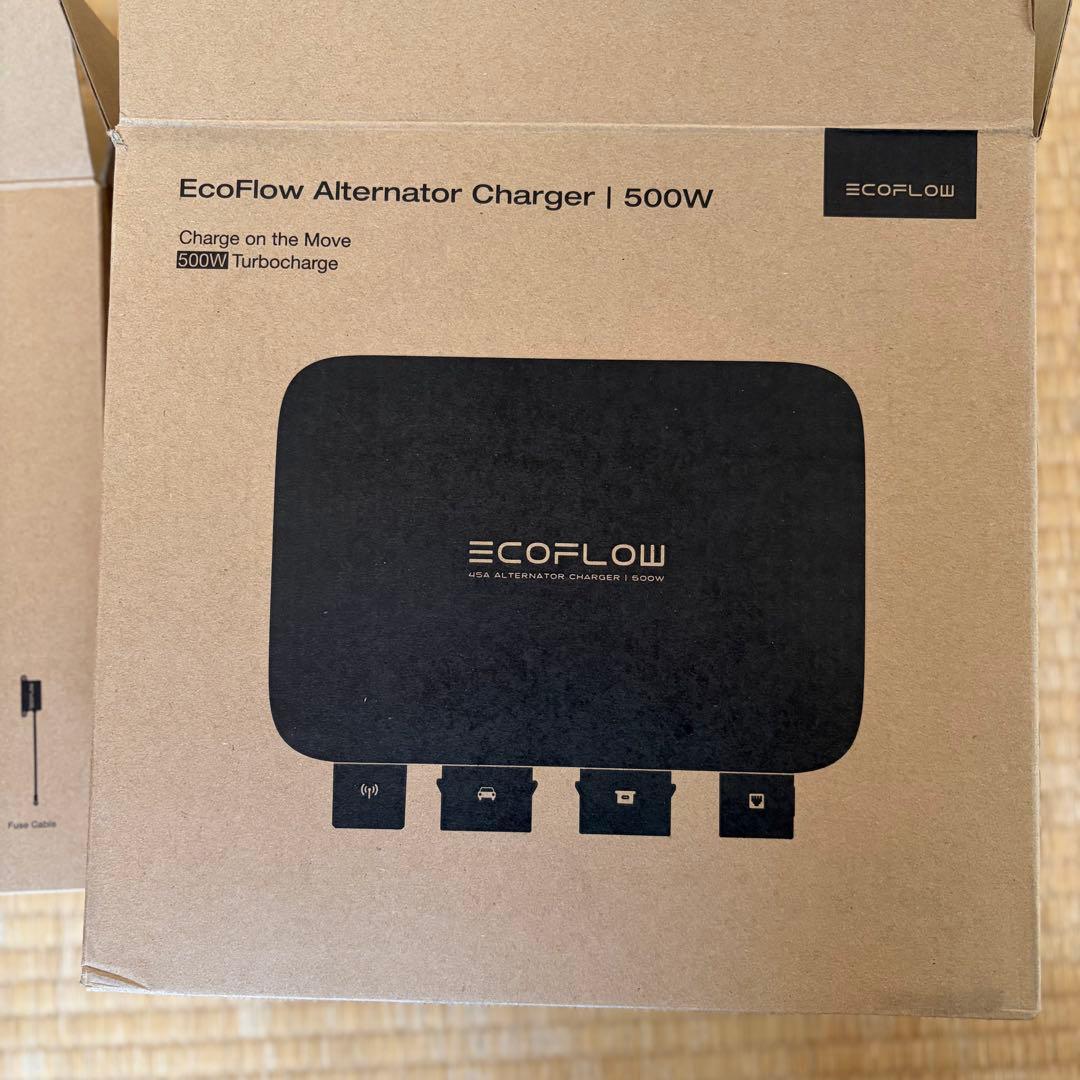 発電機・ポータブル電源 EcoFlow Alternator Charger 500w