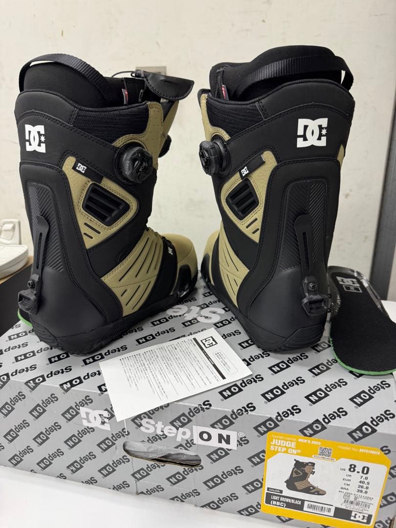 値下げDCブーツ　ジャッジステップオン26センチ　Burton