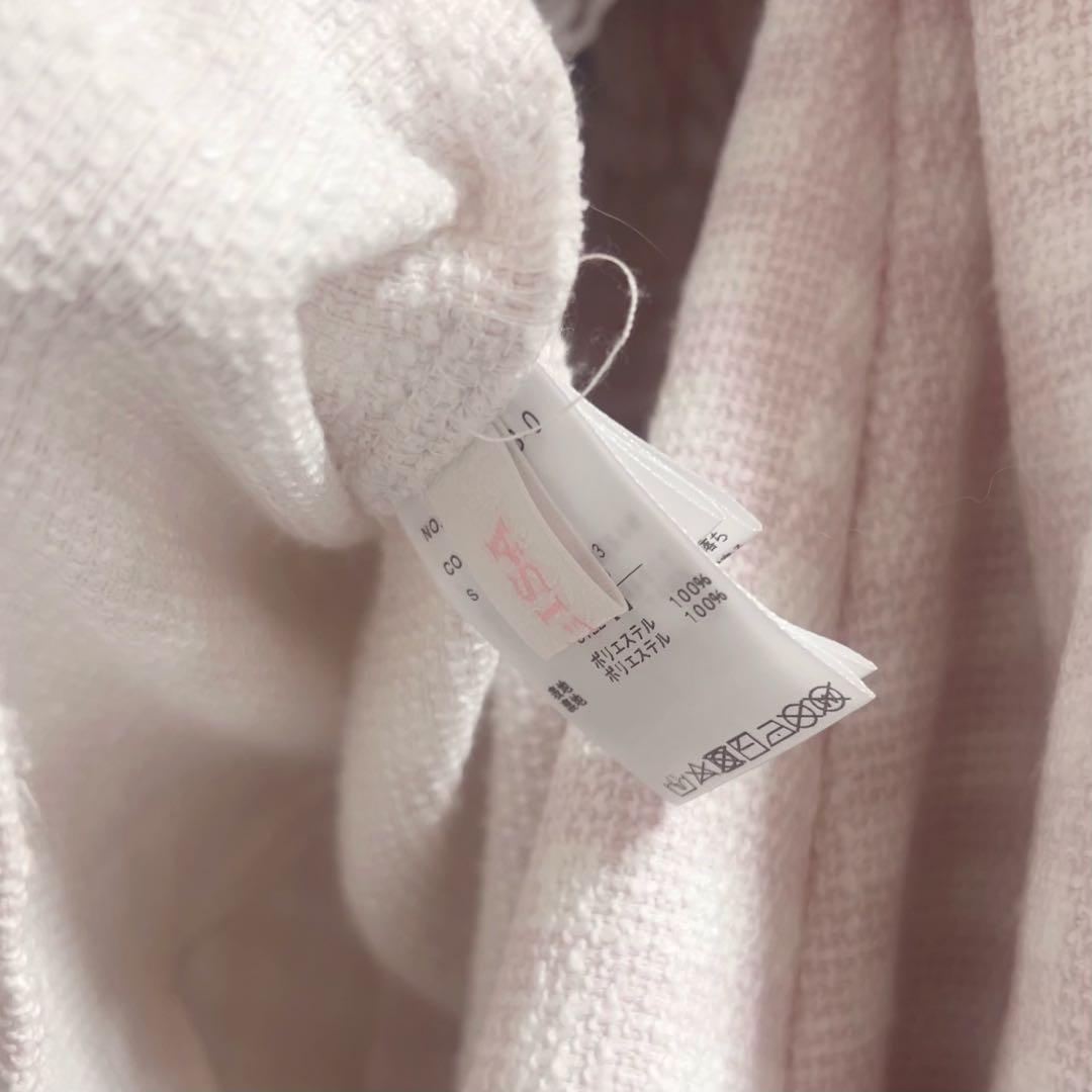 ♥ LIZLISA ギンガムツイードサスペンダー付きスカパン